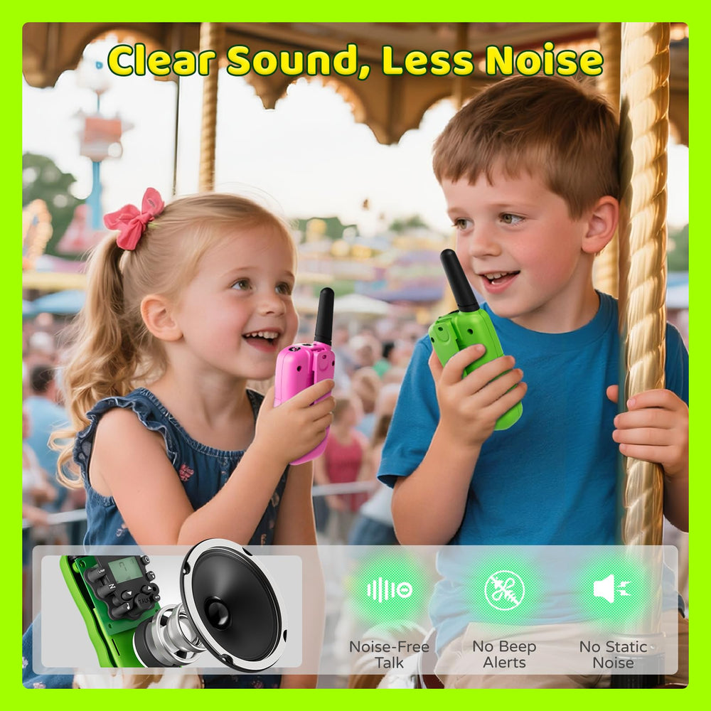 Durable Baturu walkie talkies designed to withstand drops and rough play