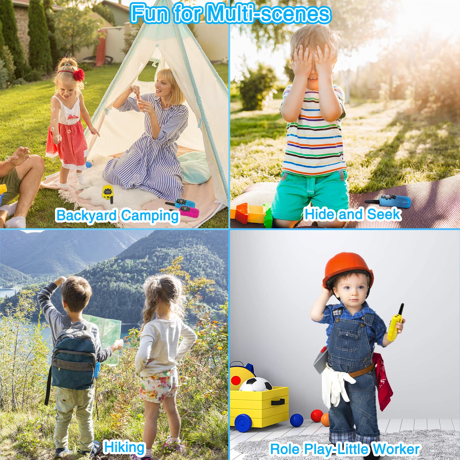 BATURU designed for outdoor play and camping with kids.