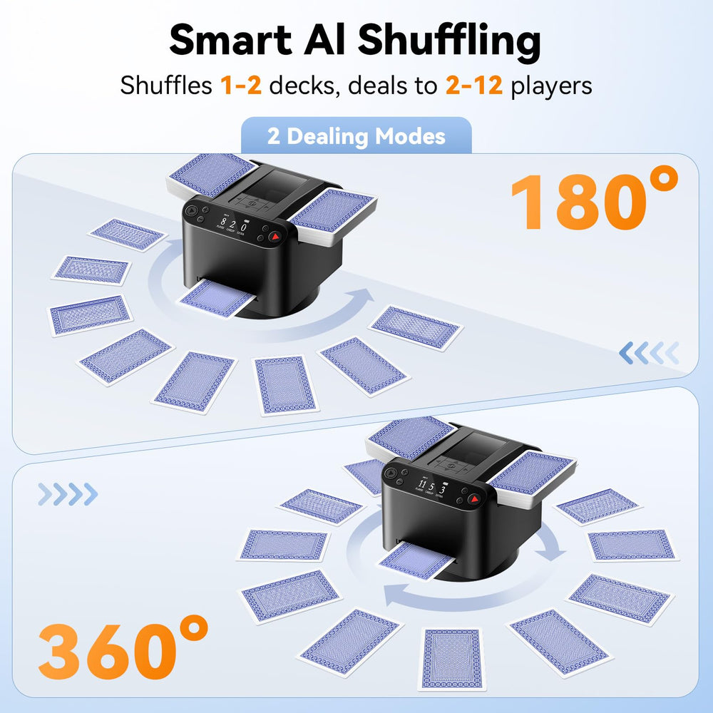 BATURU wireless remotes for effortless card drawing during UNO and Phase 10.
