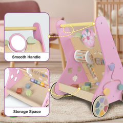 Bautia wooden frame supports safe first steps