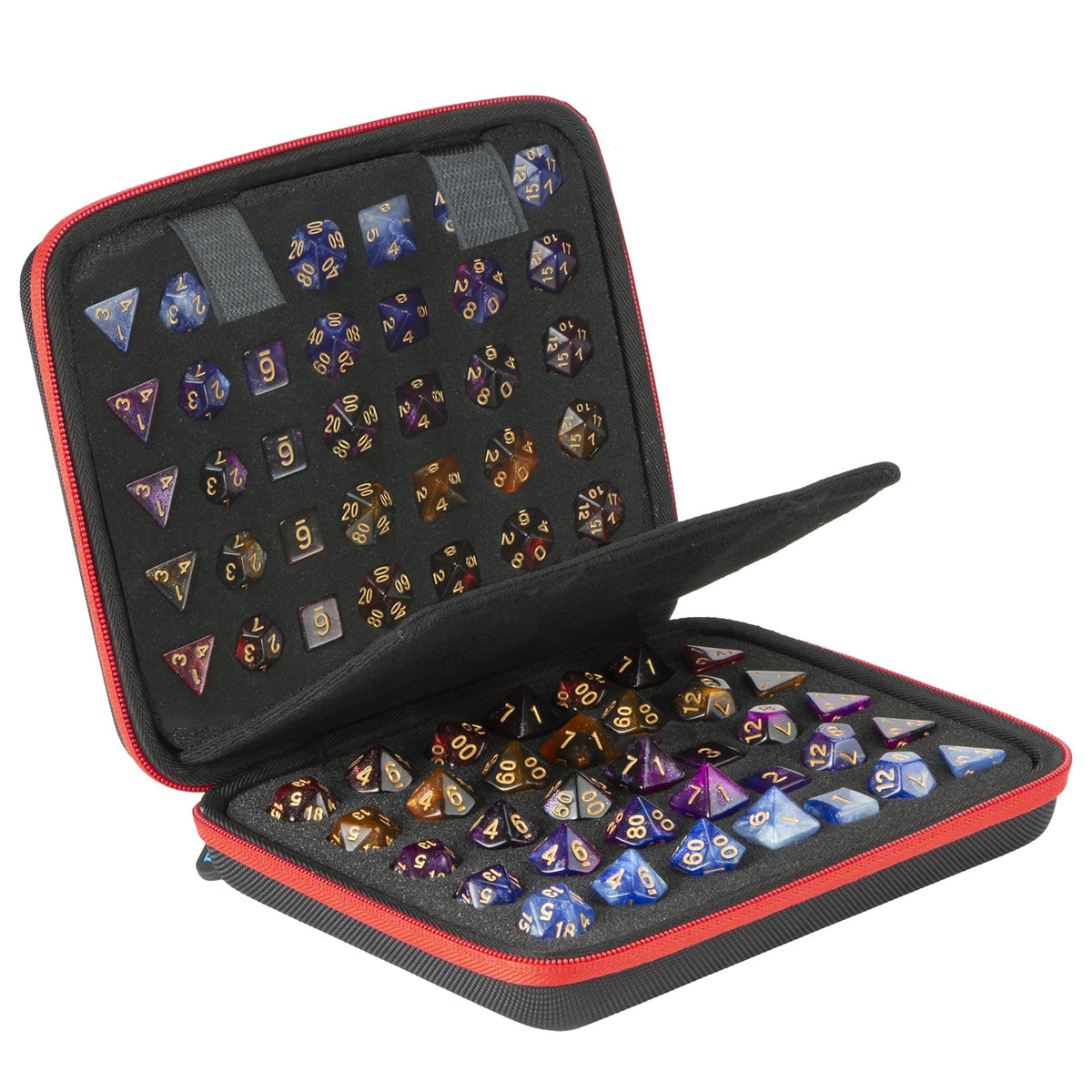 Baval DND Dice Case exterior protects dice during travel with a sturdy shell