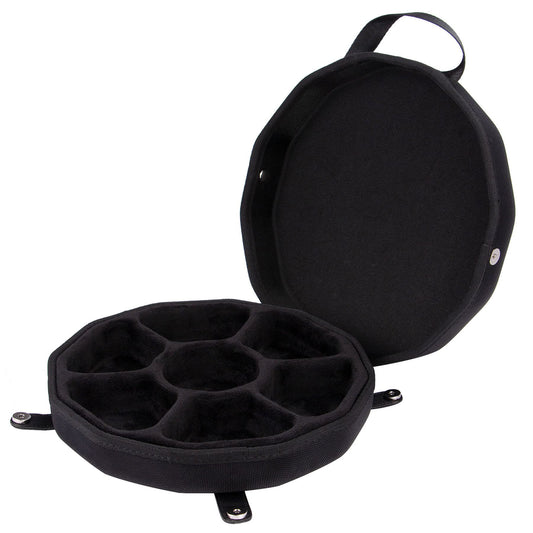 Baval DND dice case interior with soft velvet lining cushions dice securely.