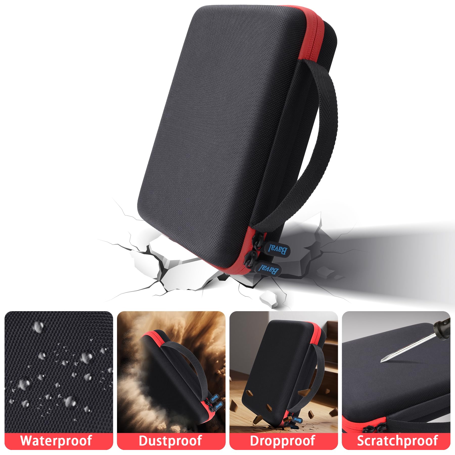 Baval DND Dice Case travel handle makes on‑the‑go gaming easy
