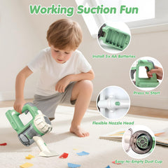 Baymi 3-in-1 vacuum encourages educational play and skill development.