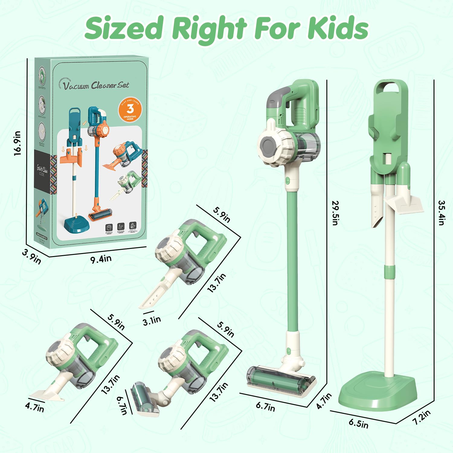 Baymi 3-in-1 kids vacuum makes a thoughtful educational gift for families.