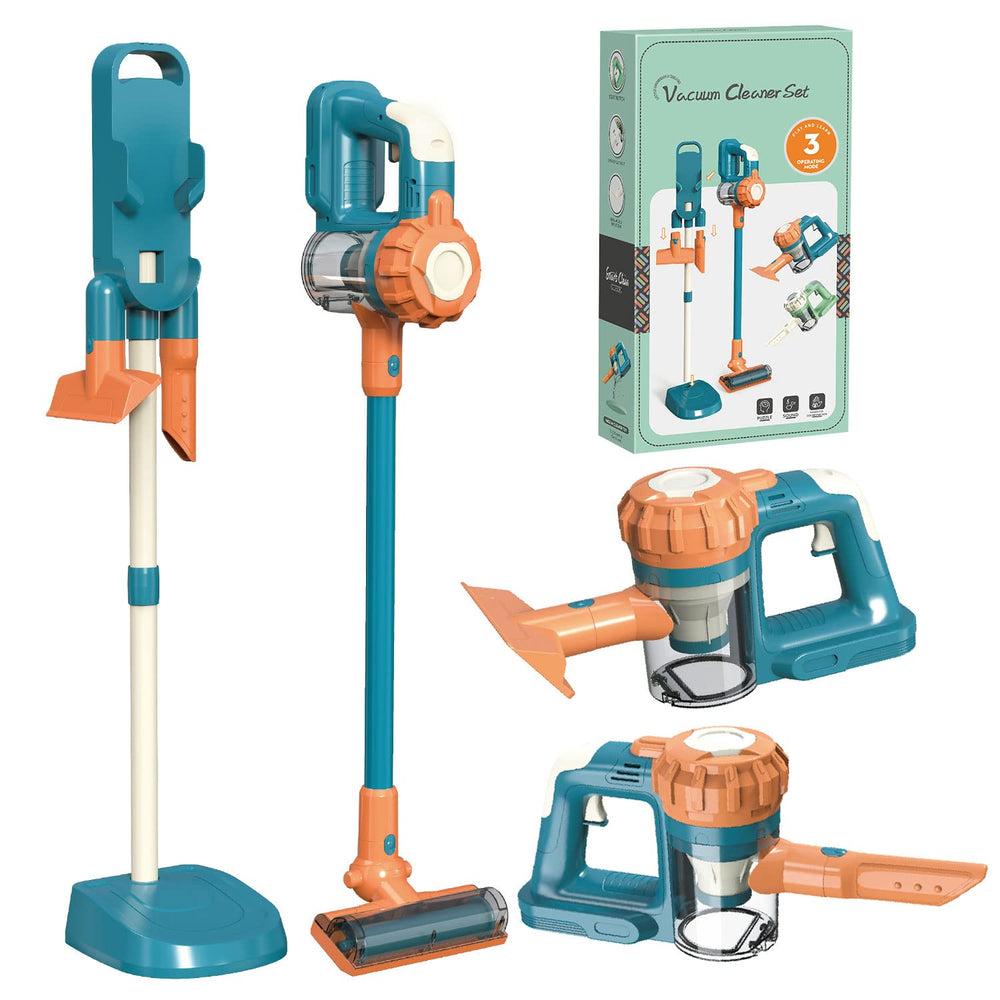 Baymi 3-in-1 kids vacuum body shows a realistic, kid-friendly design for pretend cleaning