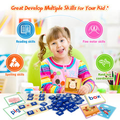 BAYSING colorfully printed flashcards designed for engaging learning sessions