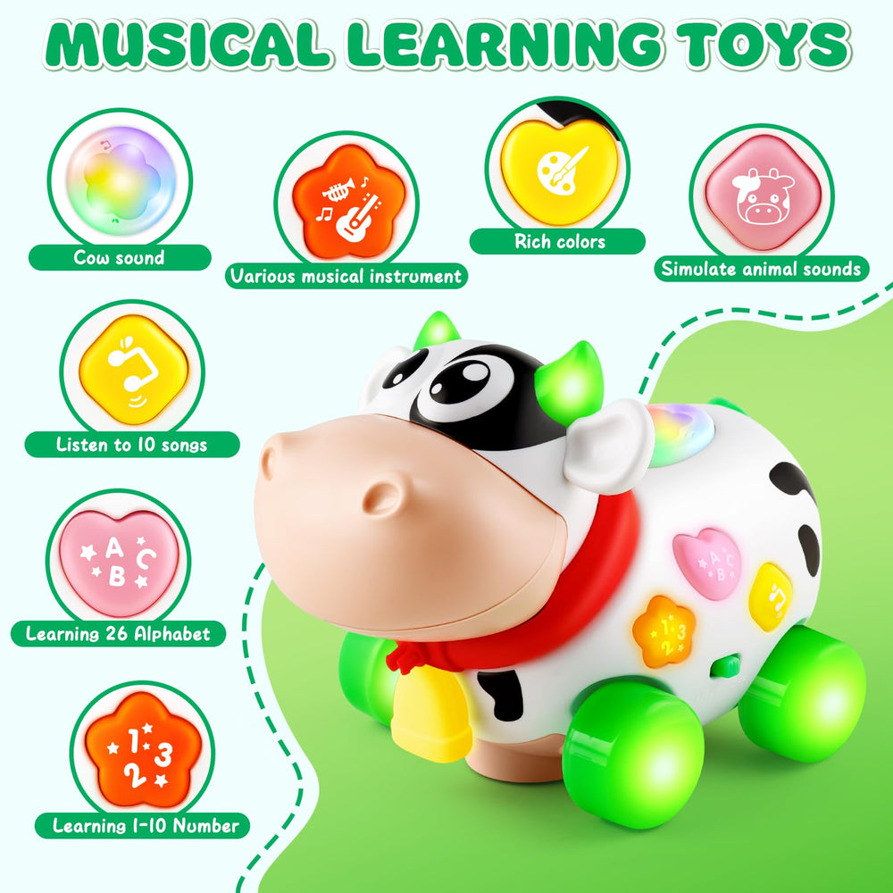 BAYSING educational toy teaches letters, numbers, and colors