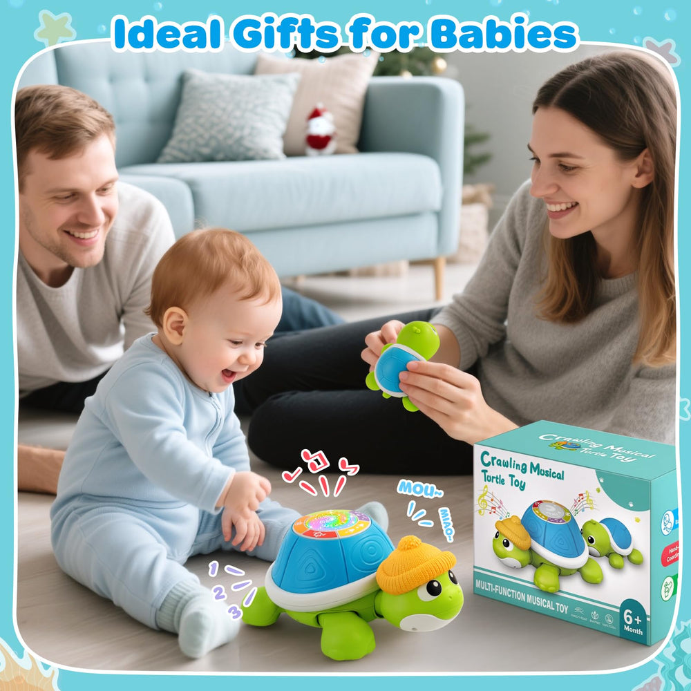BAYSING Montessori-inspired turtle set for babies 6-12 months