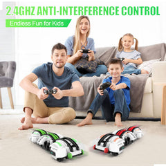 BAZADER RC Car ball mode toggle enables versatile stunts.