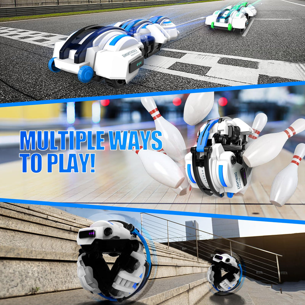 BAZADER RC Car durable reinforced ABS chassis for kid-friendly use.