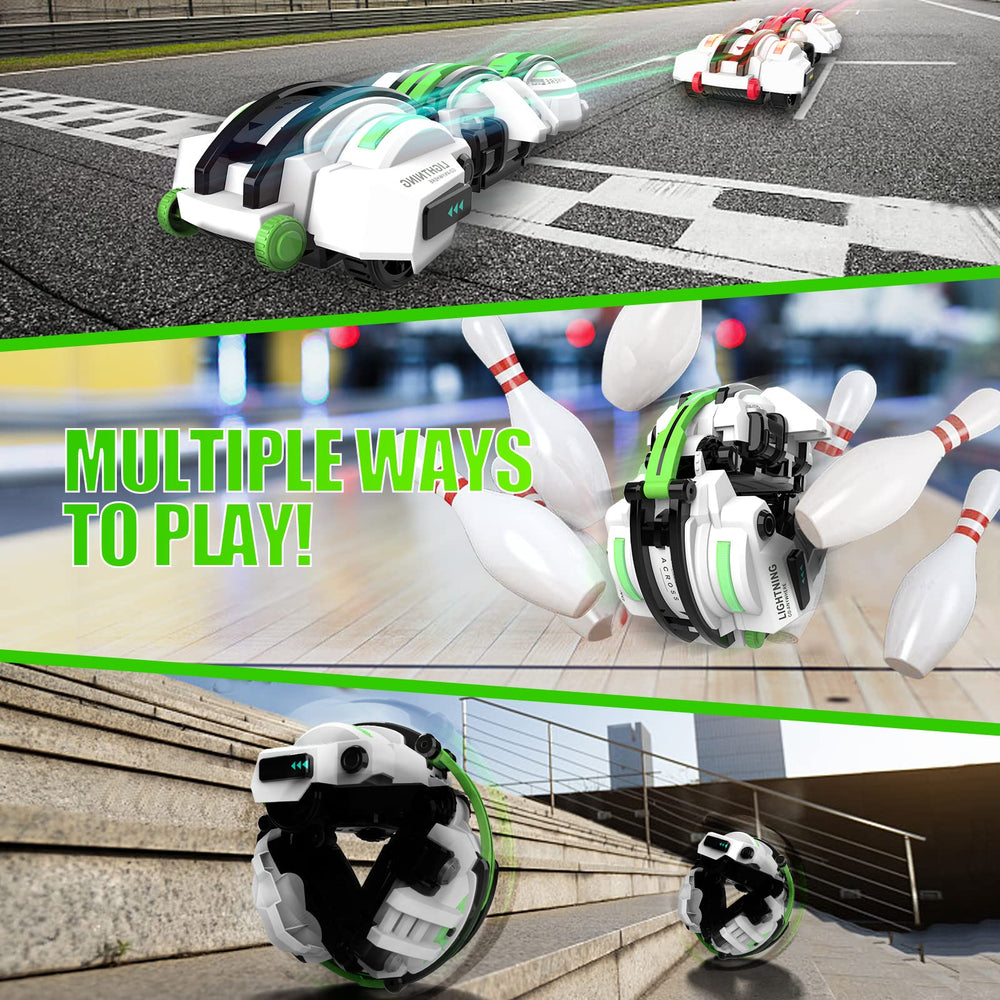 BAZADER RC Car durable ABS materials withstand rough play.