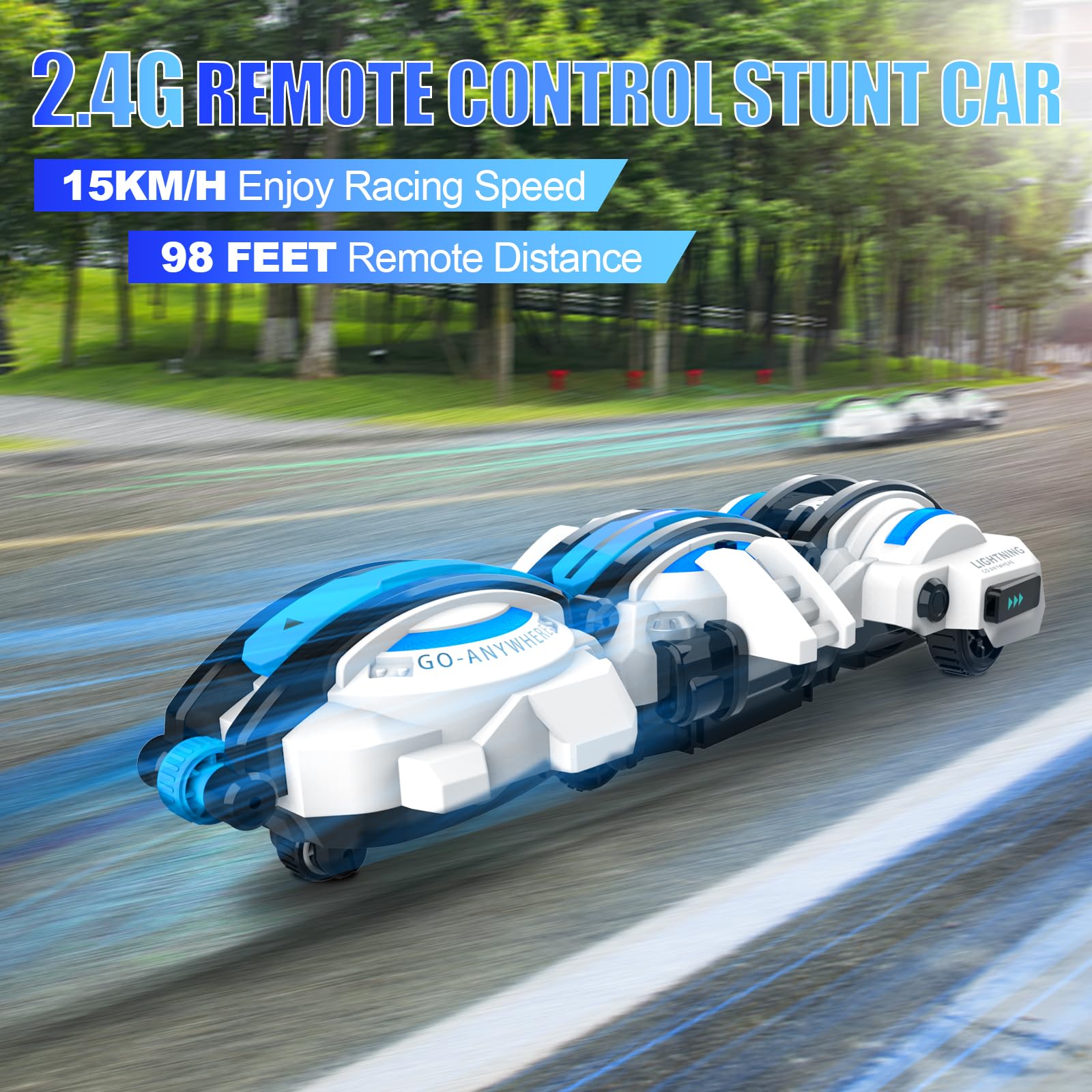 BAZADER RC Car uses safe materials for worry-free fun.