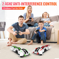Two rechargeable batteries extend playtime up to 60 minutes