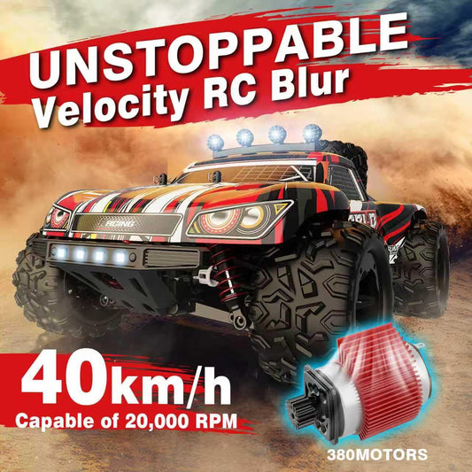 BBLD RC car side view highlights 4x4 capability for challenging terrain.