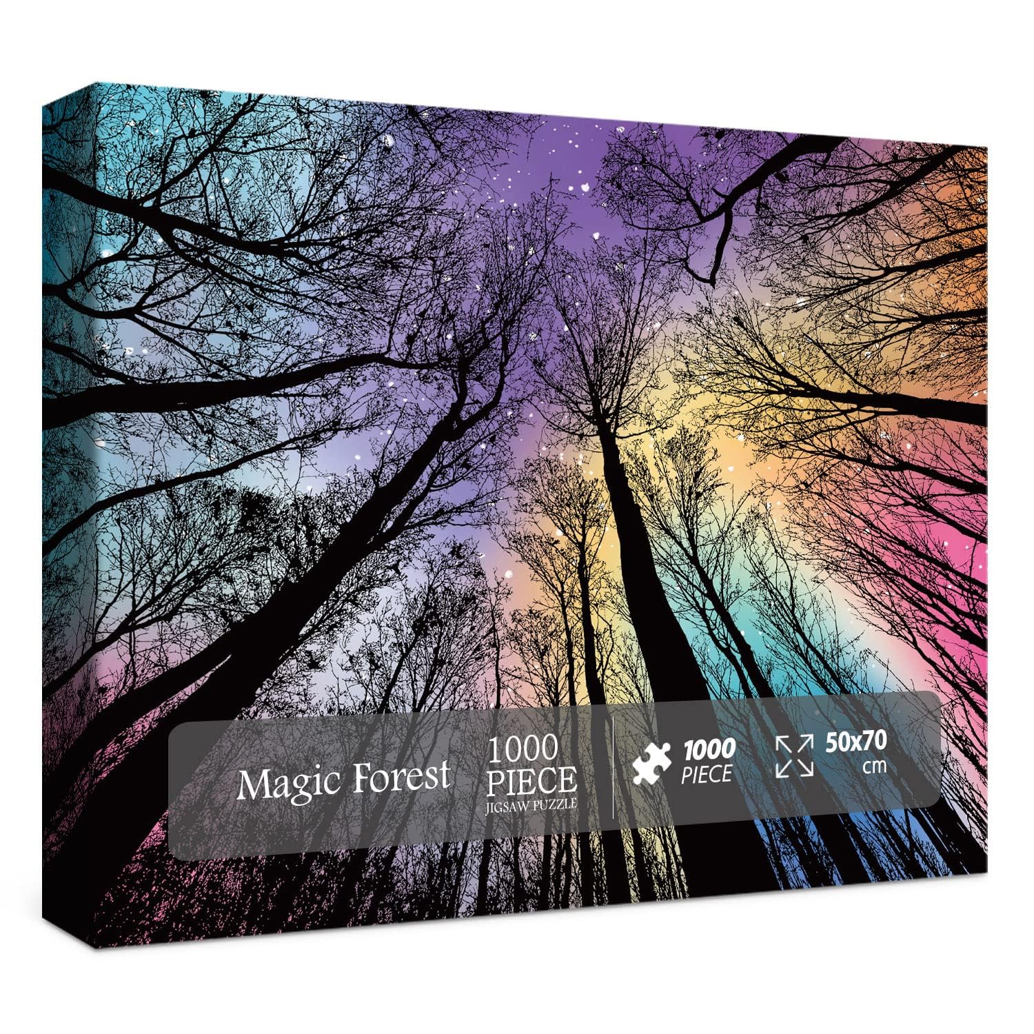 BBOLDIN hard impossible puzzle box with poster offers a satisfying 1000-piece challenge.