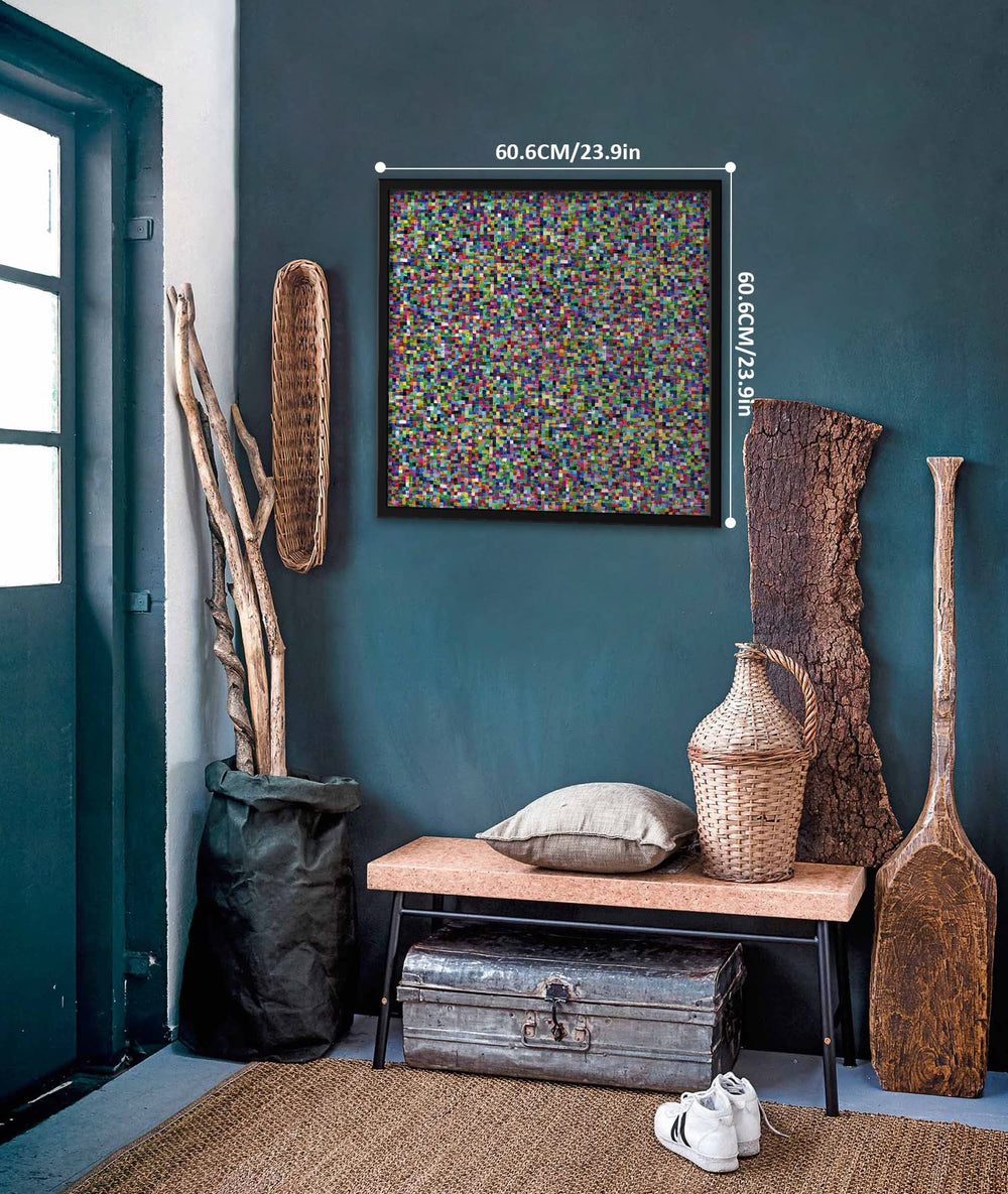 BBOLDIN Impossible Difficult Puzzle HD oil print preserves vivid colors.