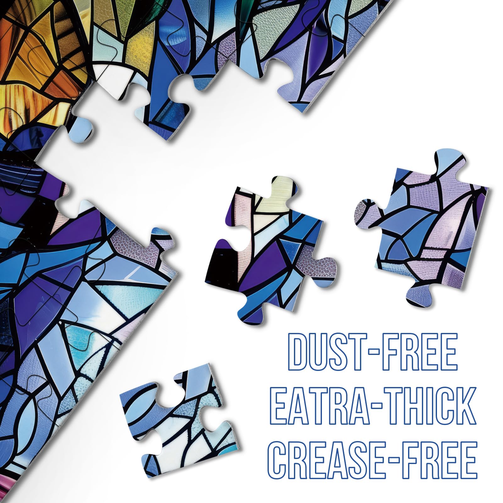 BBOLDIN precision-cut puzzle pieces deliver a snug, satisfying assembly.