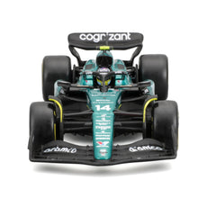 BBURAGO 1:43 Aston Martin AMR23 driver detail adds realistic racing character