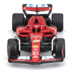 Bburago Ferrari SF-24 2024 wheel set captures subtle tire tread and spoke detail.