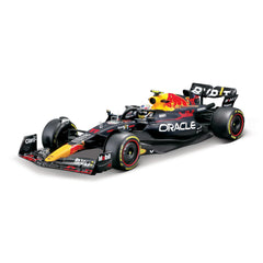 BBurago RB19 1:24 front view shows authentic Red Bull livery for display