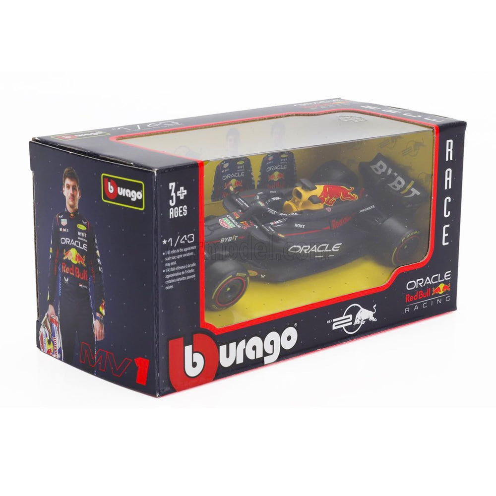 BBurago Red Bull RB20 1:43 display-ready packaging-inspired presentation
