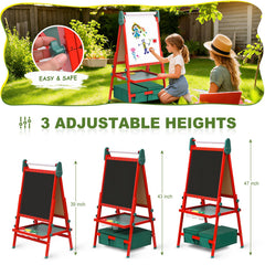 BBV Kids Easel with paper roll ready for continuous drawing sessions