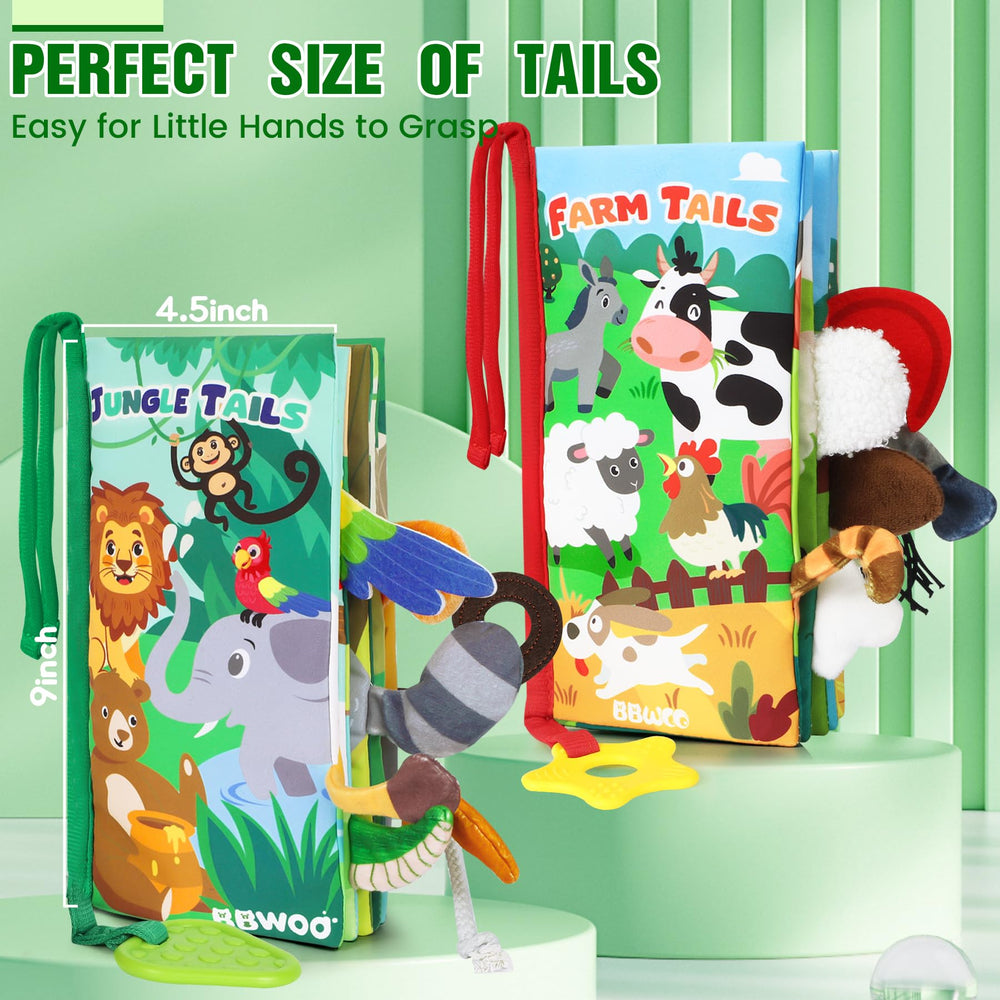 BBWOO crinkle pages teether invites auditory exploration and safe chewing