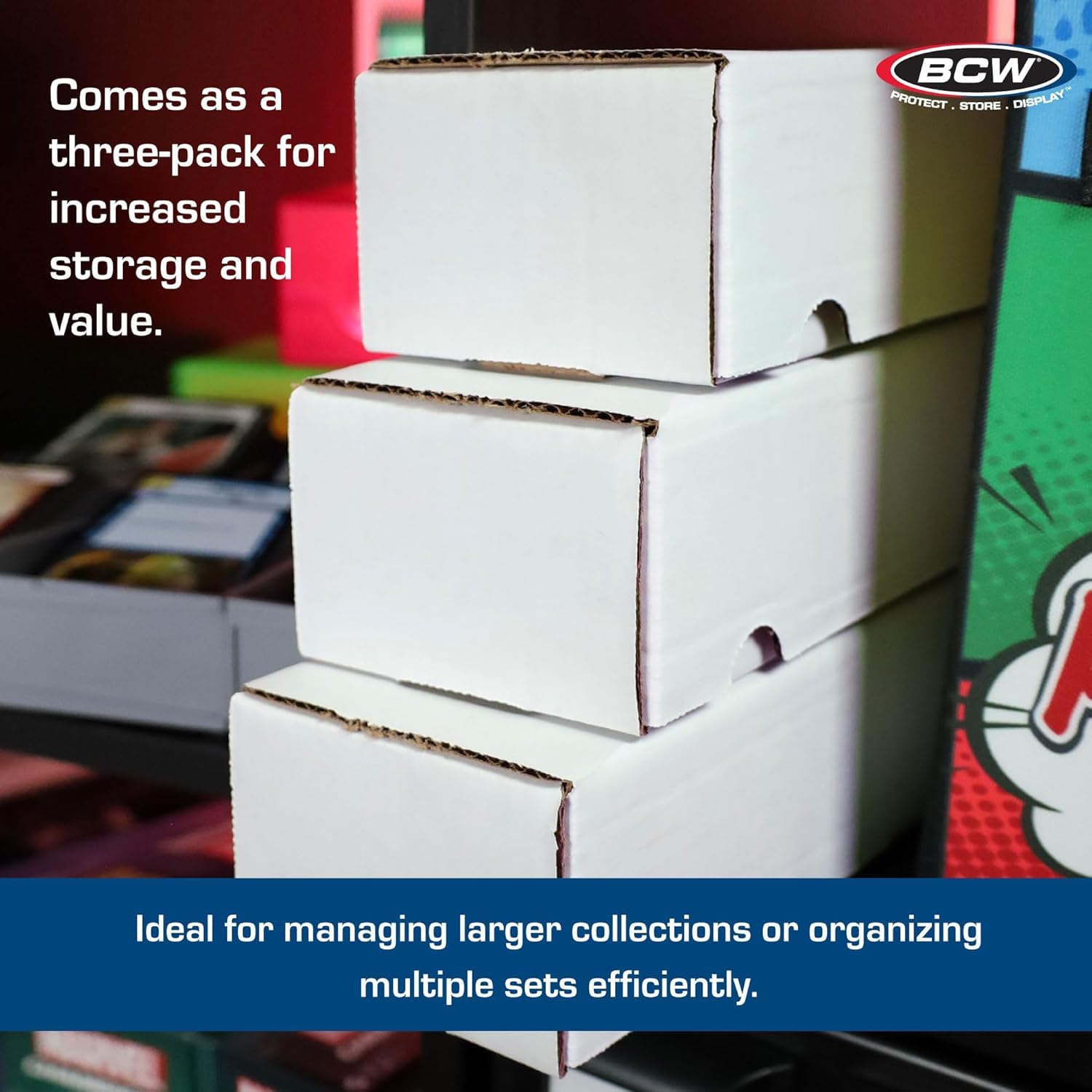 Compact BCW 800ct design fits on a desk or shelf