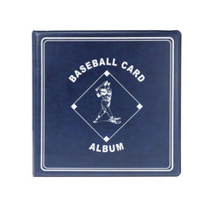 BCW Baseball 3\" Album blue cover shows durable design for long-term card display.