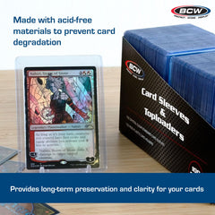 Dual-layer protection system secures cards against dust and wear.