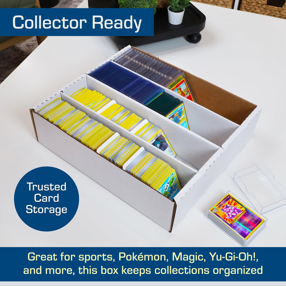BCW Monster Box works with dividers for efficient sorting