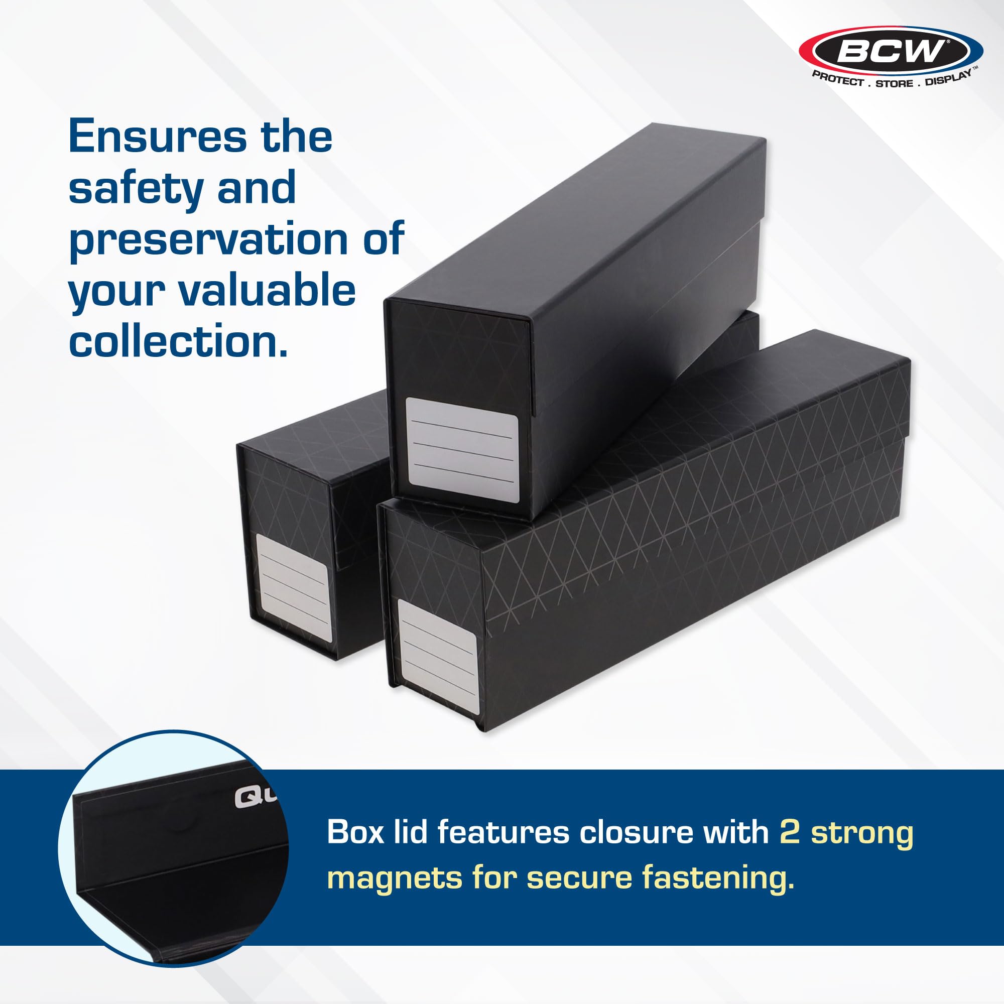 BCW QuickFold 3-pack-set offers great value for organizing sports, Pokemon, MTG, and more.
