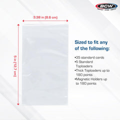 BCW team bags accommodate magnetics up to 108pt for versatility