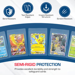 BCW archival-safe materials on clear card sleeve