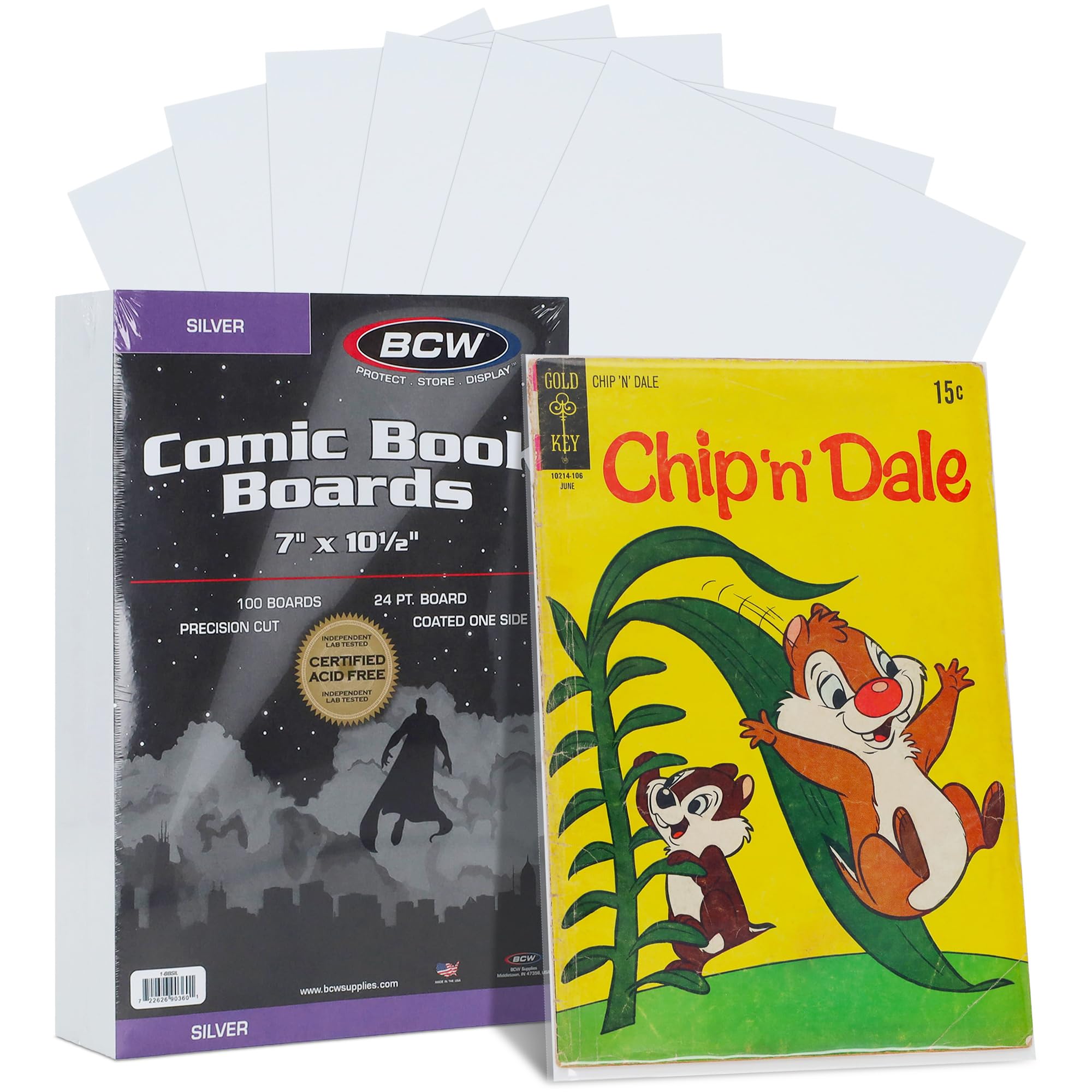 BCW 7x10.5 packaging for bulk comic storage