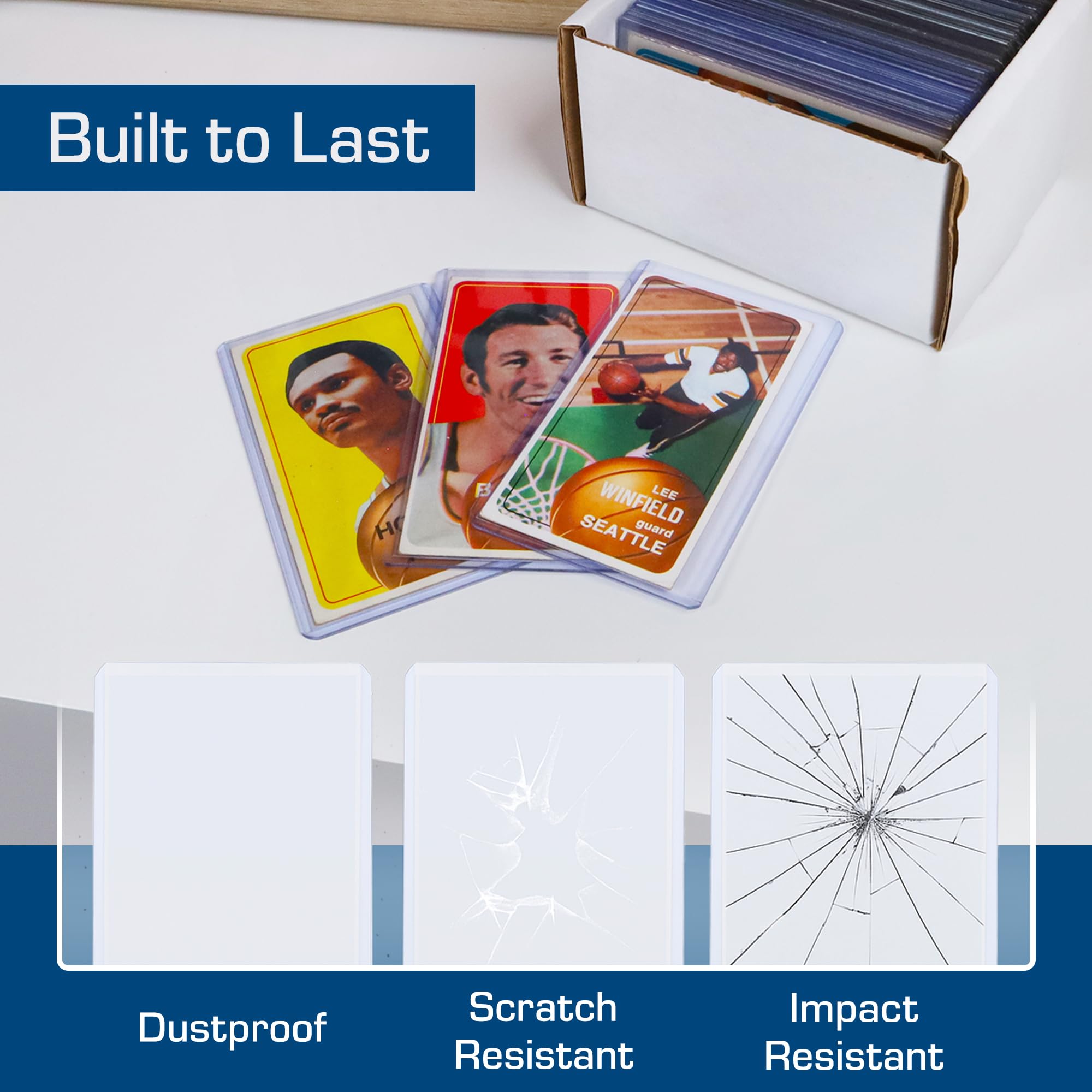 BCW archival-safe toploader guards rare cards with PVC-free design