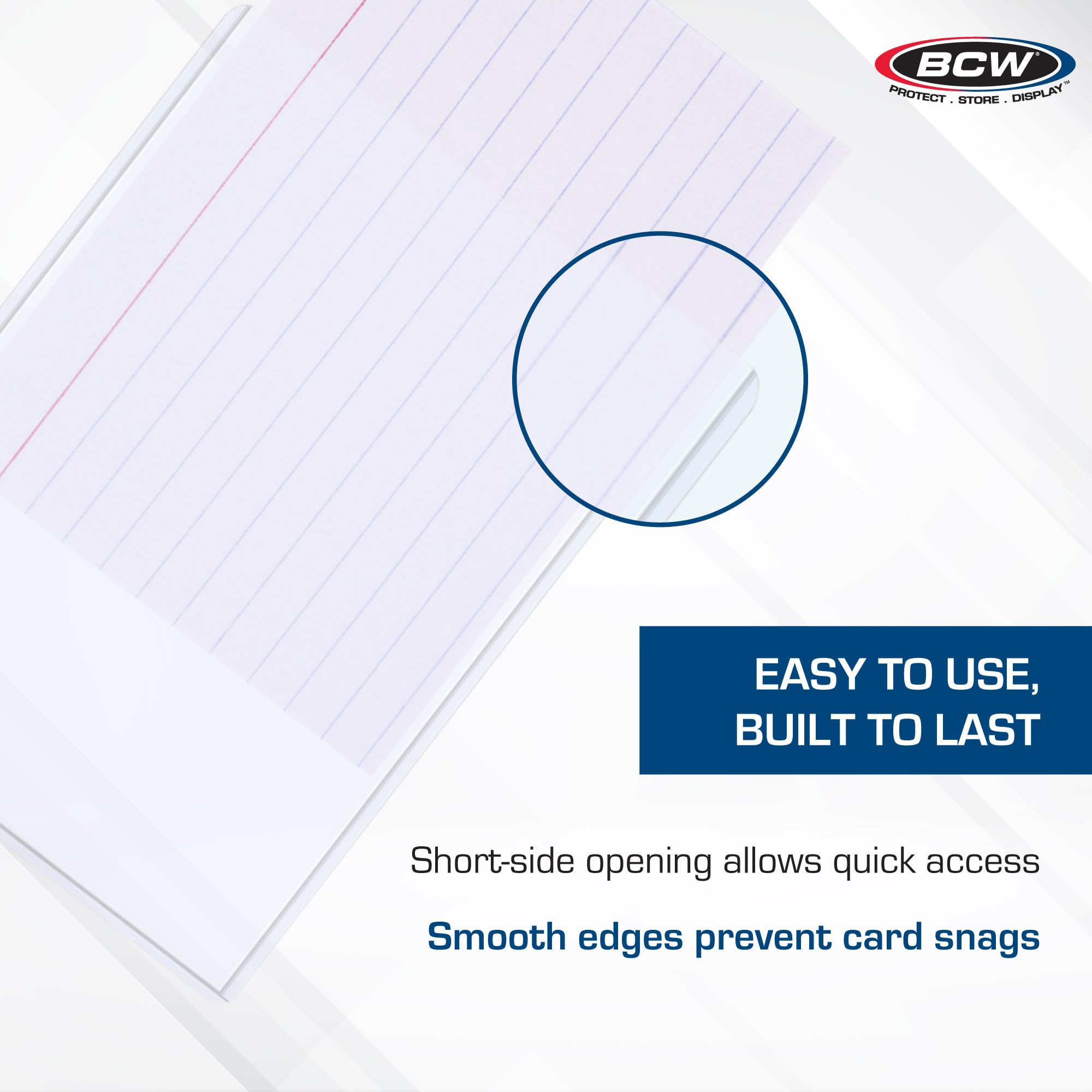BCW Transformer TCG topload compatibility for character cards and quick storage.