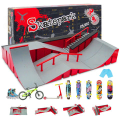 BCY Hohipi fingerboard park setup for imaginative play and stunts