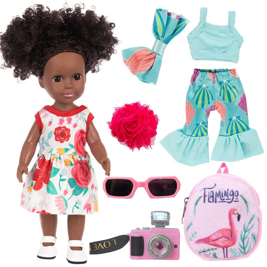 BDDOLL 14.5-inch doll with soft touch for imaginative play.