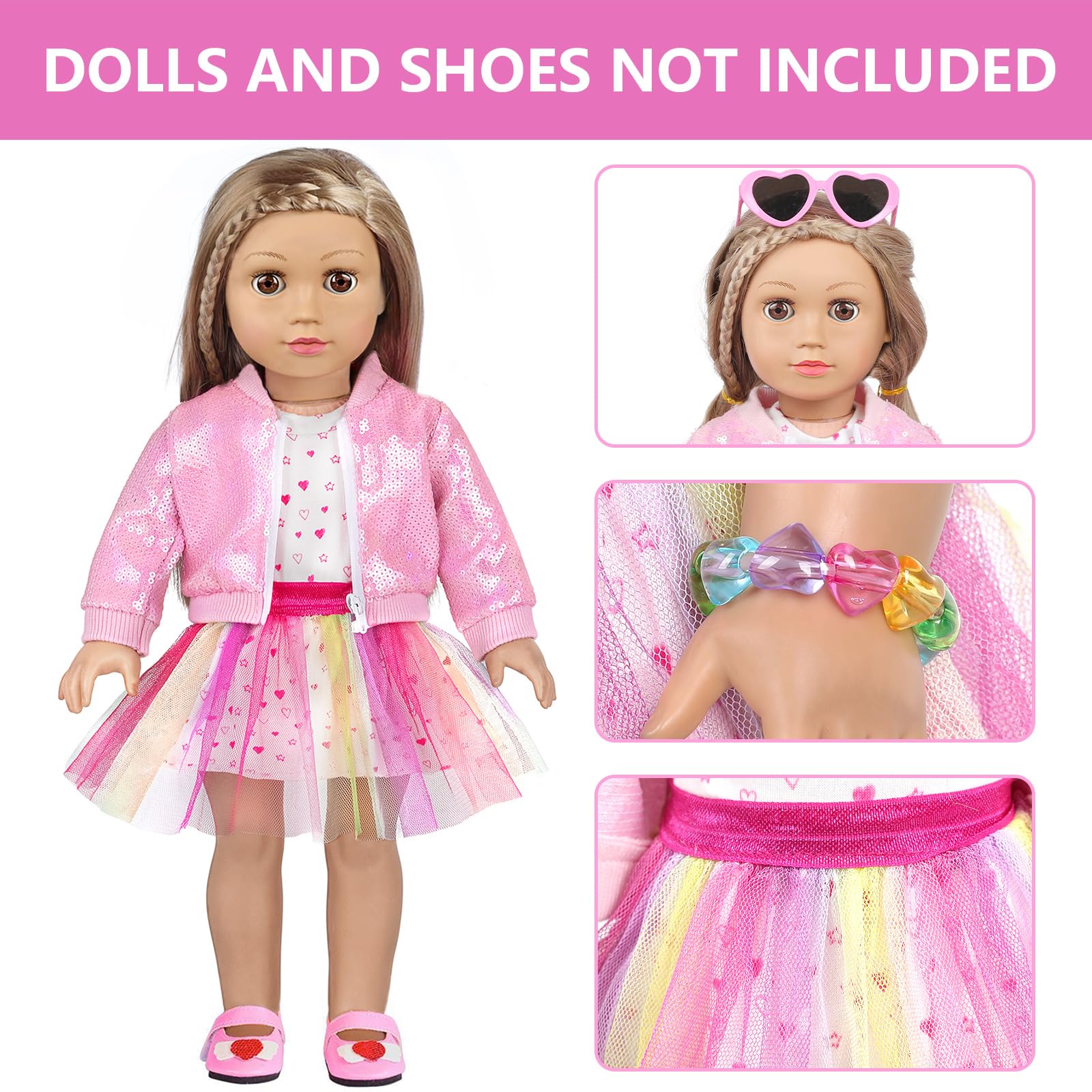 BDDOLL 18-inch doll backpack for on-the-go play and storage.