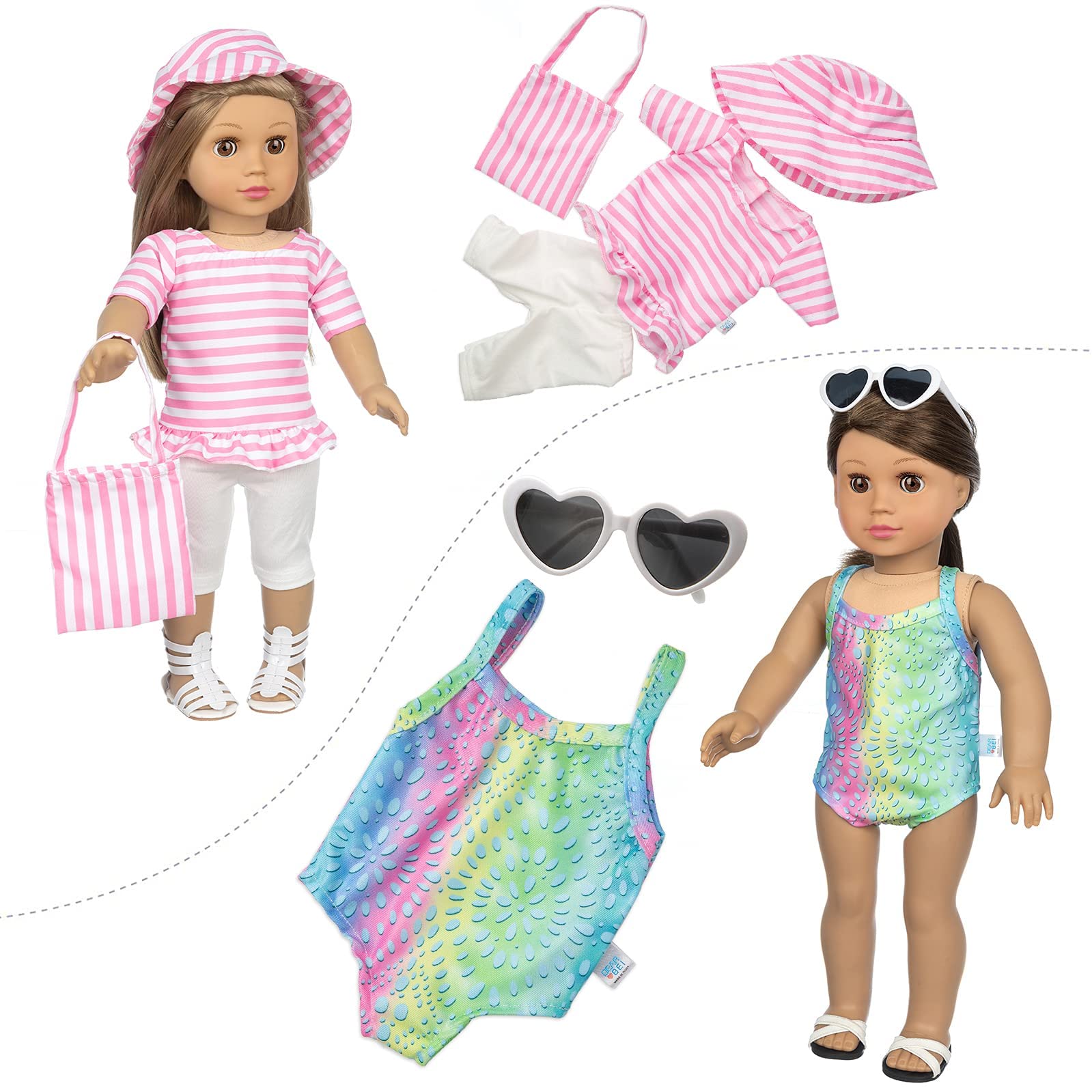 Fits 18-inch dolls like Our Generation and other brands