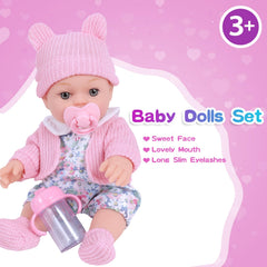 BDDOLL socks and hats completing outfits for pretend play