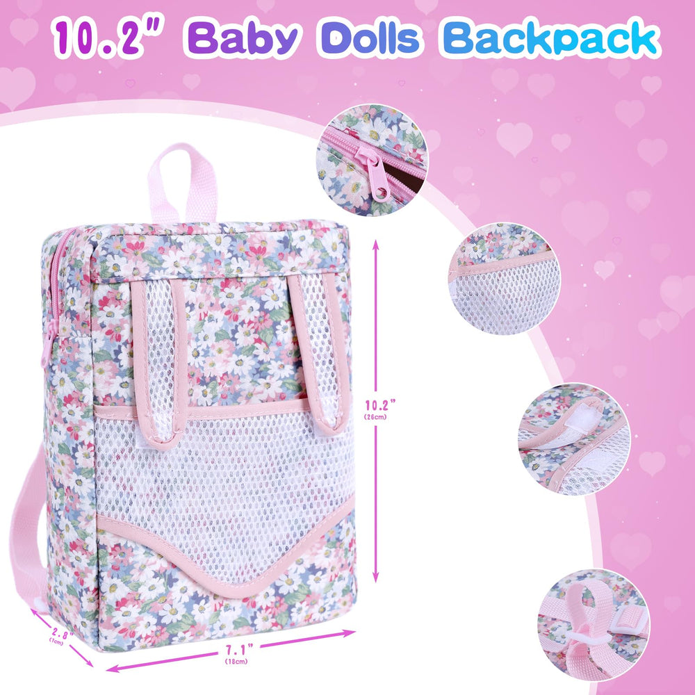 BDDOLL washcloth for quick cleanups during playtime