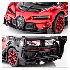 BDTCTK Bugatti Vision GT 1/32 opening-doors, interactive access for kids.