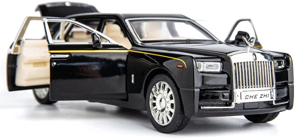 BDTCTK Rolls-Royce Phantom 1/32 front view highlights authentic design for kids
