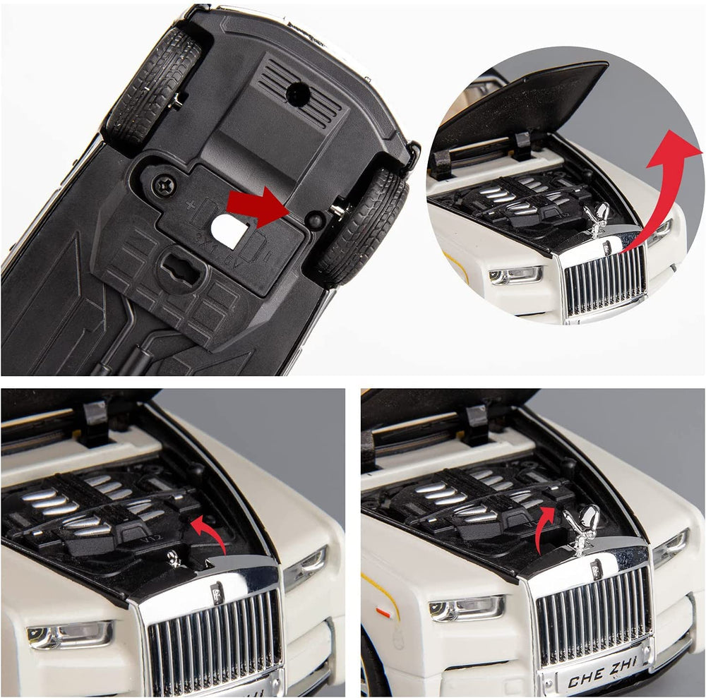 BDTCTK Rolls-Royce Phantom 1/32 interior detail enhances realism