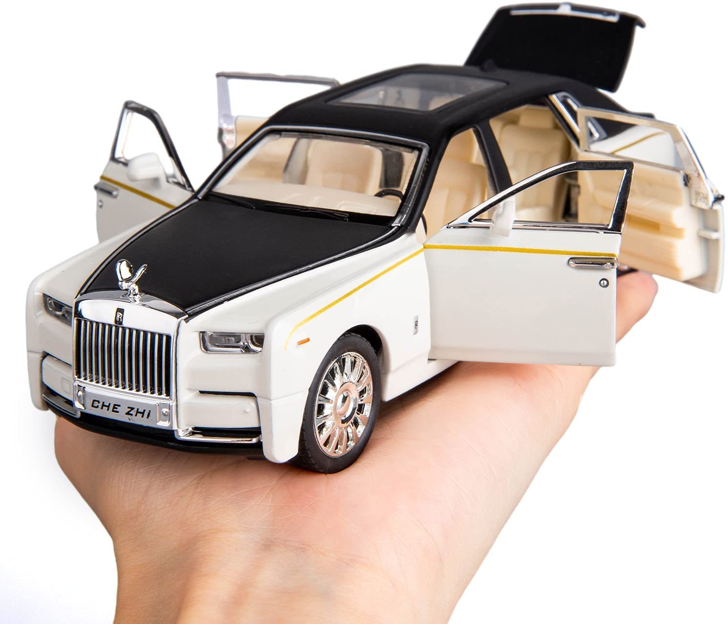 BDTCTK Rolls-Royce Phantom 1/32 rear view shows refined finish