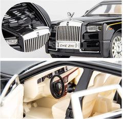 BDTCTK Rolls-Royce Phantom 1/32 wheel closeup shows tire precision