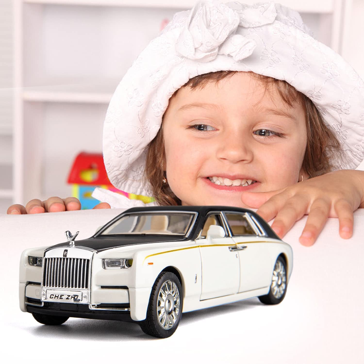 BDTCTK Rolls-Royce Phantom 1/32 die-cast shell feels sturdy